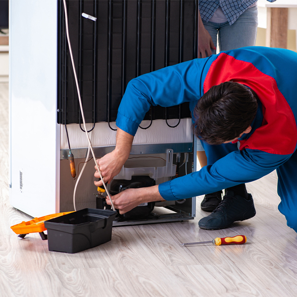 how much do you charge for refrigerator repair services in Milltown Wisconsin